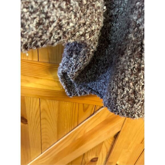 Free people BFF sweater in Berry oversized cowl neck women’s size medium (0655) - Picture 4 of 8